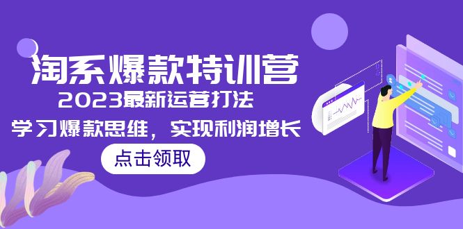 2023淘系爆款特训营，2023最新运营打法，学习爆款思维，实现利润增长-泡泡网赚