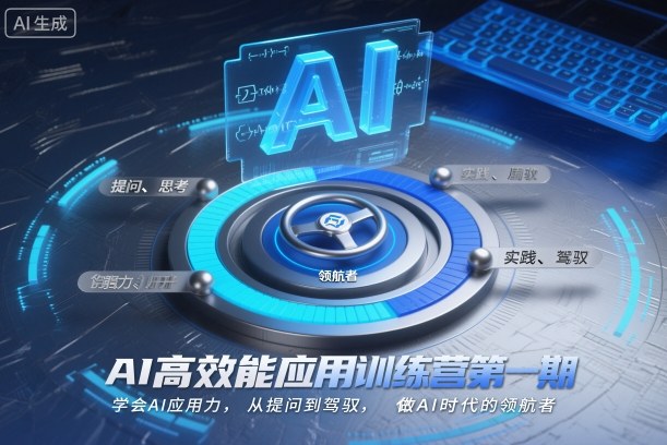 AI高效能应用训练营第一期，学会AI应用力，从提问到驾驭，做AI时代的领航者(更新)-泡泡网赚