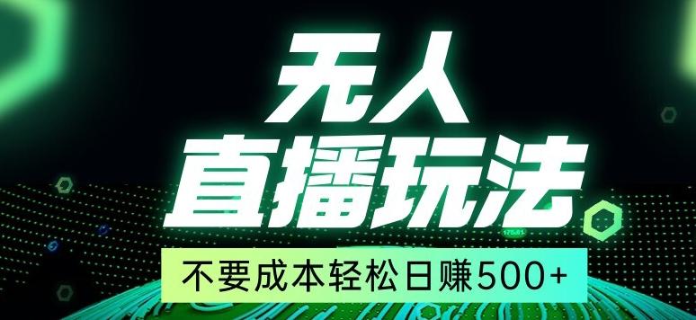 全网首发24年最新无人直播玩法，不需要成本，无需人力，一台电脑24小时为你工作-泡泡网赚