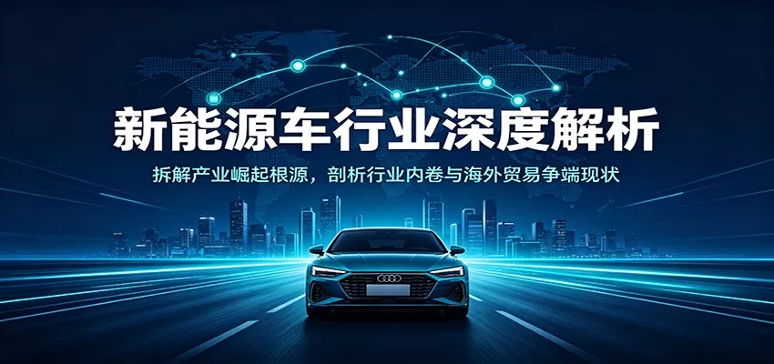 新能源车行业深度解析：拆解产业崛起根源，剖析行业内卷与海外贸易争端现状-泡泡网赚