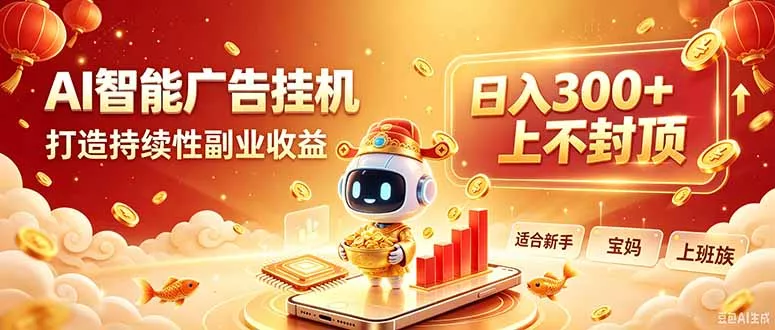 告别手动干活！AI自动化，解锁线上被动收益-泡泡网赚