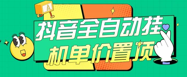 抖音全自动挂机，单价置顶附养号教程和脚本【揭秘】-泡泡网赚