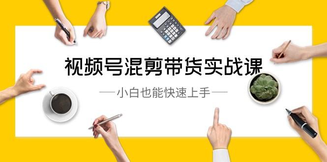 视频号混剪带货实战课，小白也能快速上手（10节课）-泡泡网赚
