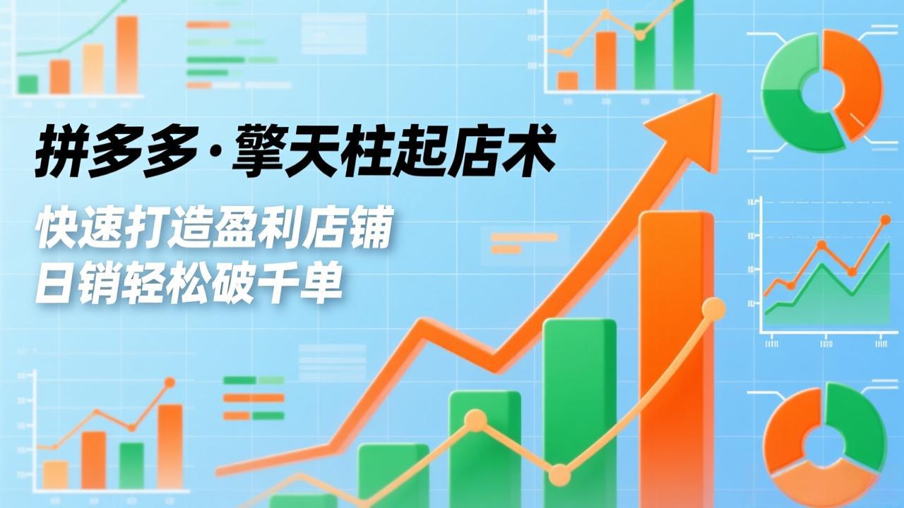 拼多多·擎天柱起店术3.0(更新-泡泡网赚