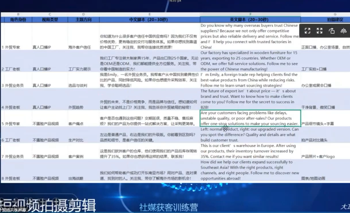 大卫老师·外贸社媒获客独家训练营(更新10月)-泡泡网赚