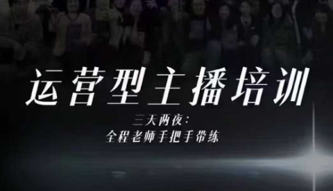 婉婉运营型主播培训线下课，主播四大能力，十小时线下录像+字幕，内容比线上课干-泡泡网赚