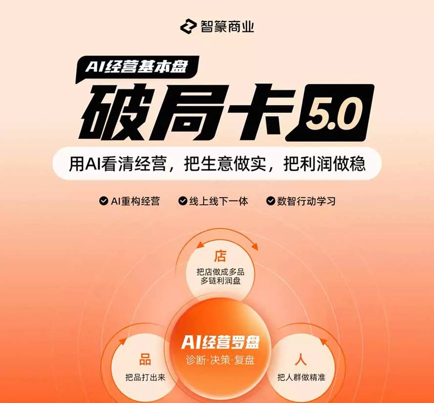 淘宝天猫2026破局卡5.0：AI重构经营+线上线下一体化，用数据看清生意并搭建稳定利润基本盘-泡泡网赚