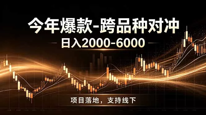 全新跨品种对冲模式上线！日稳定盈利 2000-6000，合规长久可批量放大-泡泡网赚