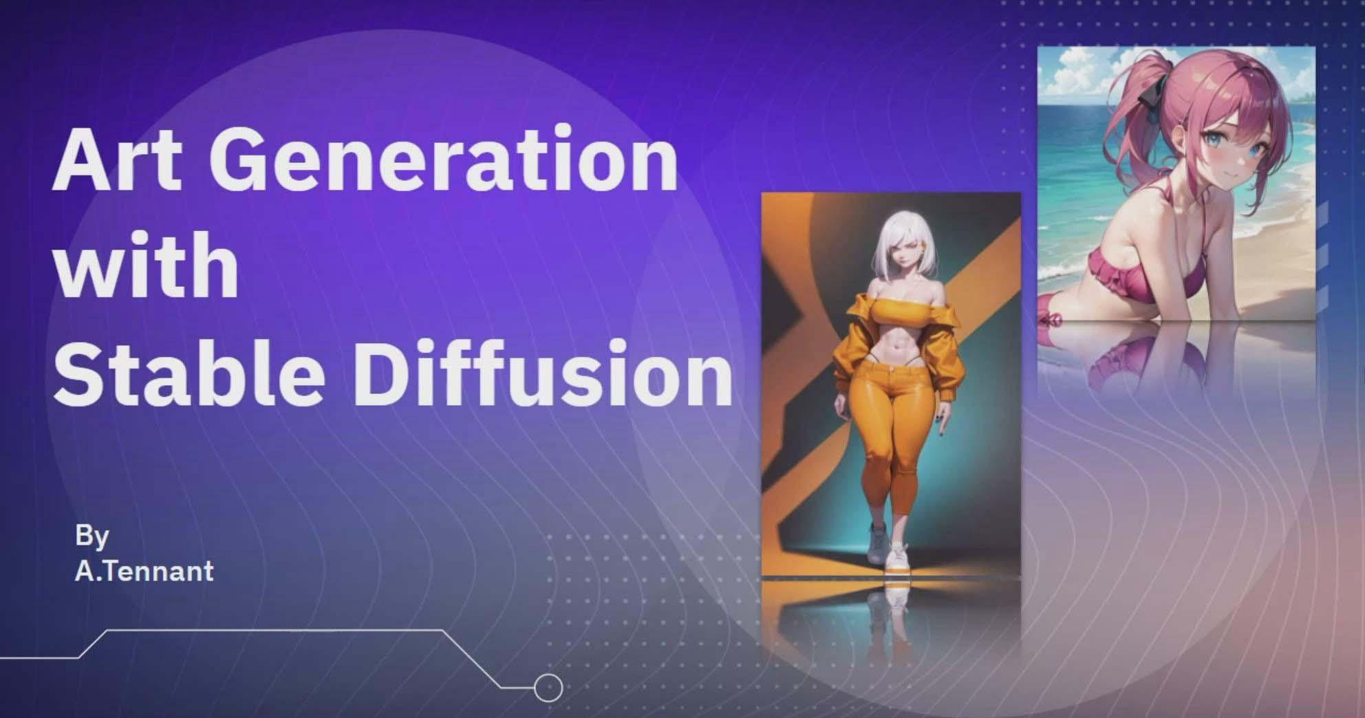 图片[1]-利用Stable Diffusion AI人工智能生成动漫艺术分步教程-14节课-中英字幕-泡泡网赚