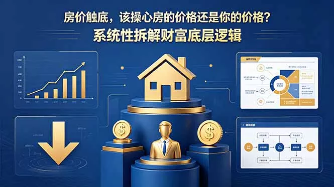 付费文章：房价触底，该操心房的价格还是你的价格？系统性拆解财富底层逻辑-泡泡网赚