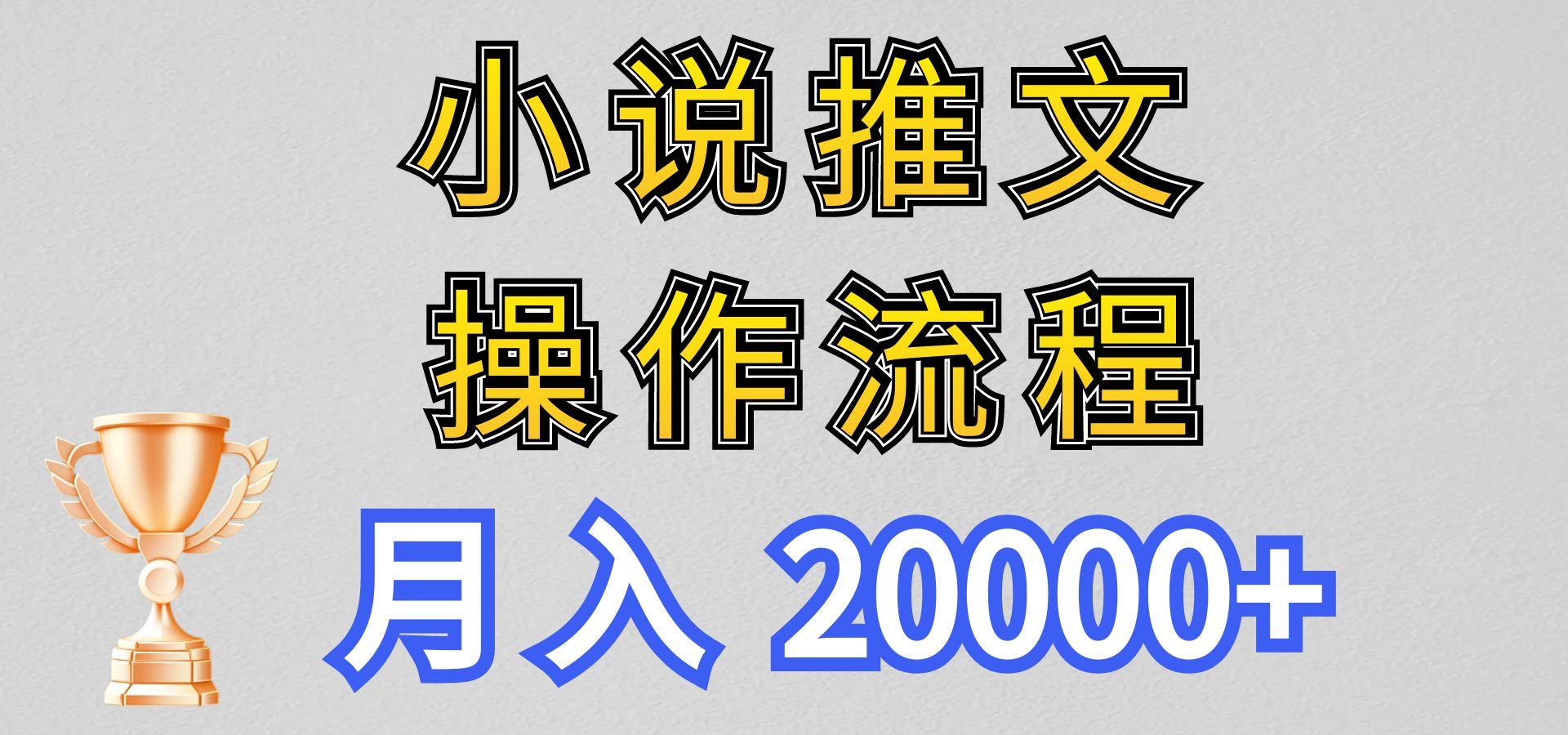 小说推文项目新玩法操作全流程，月入20000+，门槛低非常适合新手-泡泡网赚