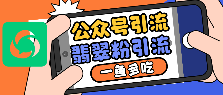 公众号低成本引流翡翠粉，高客单价，大力出奇迹一鱼多吃-泡泡网赚