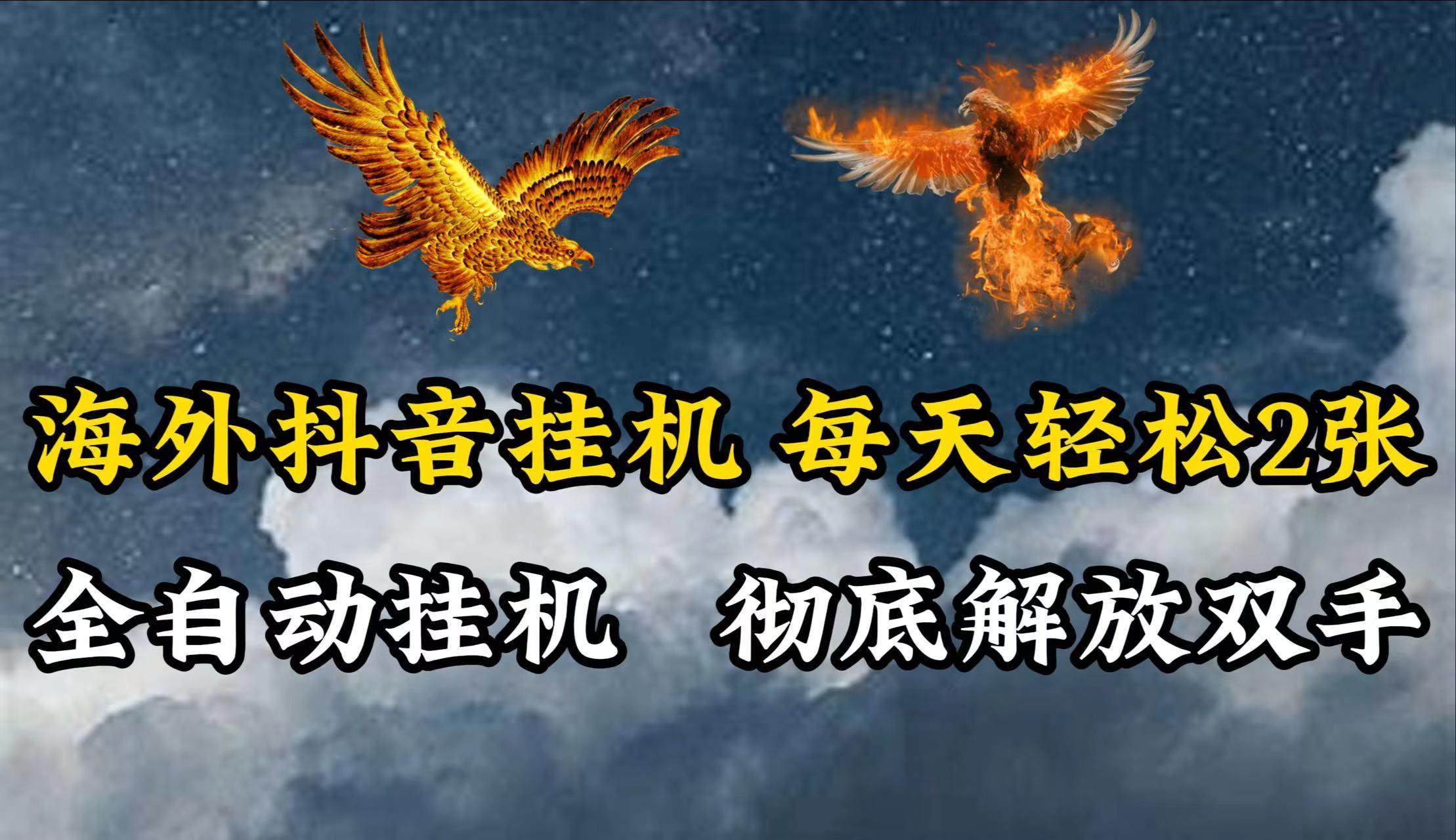 海外抖音挂机，每天轻松2张，全自动挂机，彻底解放双手！-泡泡网赚