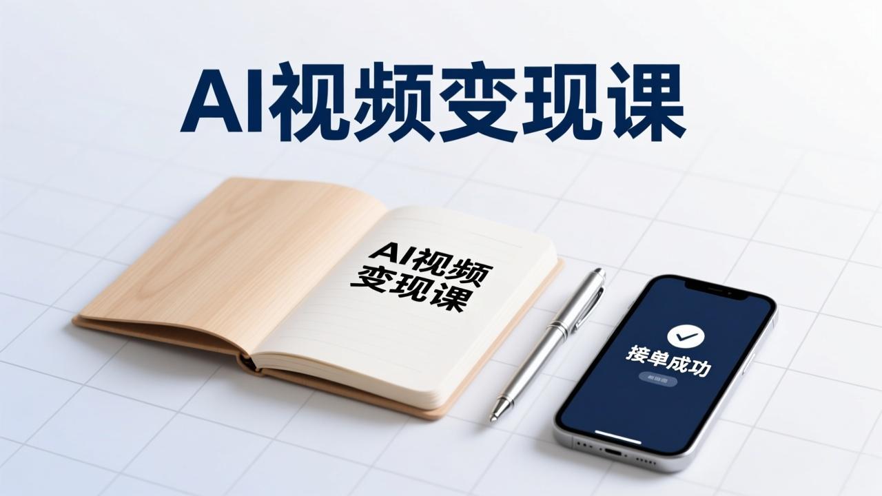 AI视频变现课，学完即可创作短片、接商单，实现副业增收，单项目报价可达千元-泡泡网赚