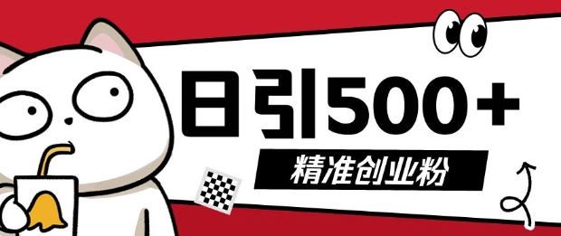 最新抖音引流创业粉，几分钟一个视频，非常暴力，小白直接可上手操作【揭秘】-泡泡网赚