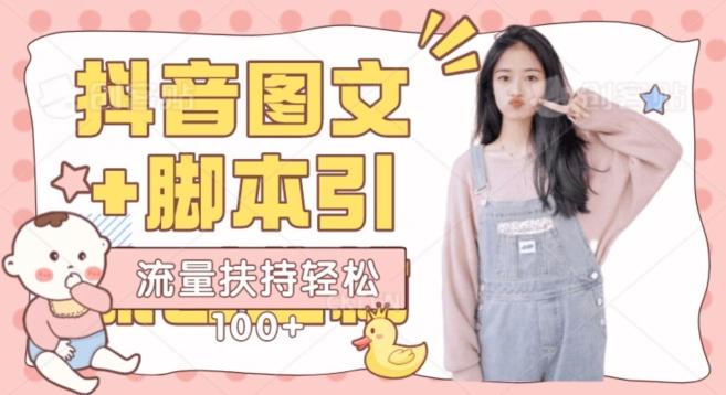 抖音图文引流精准创业粉轻松100+实操玩法-泡泡网赚