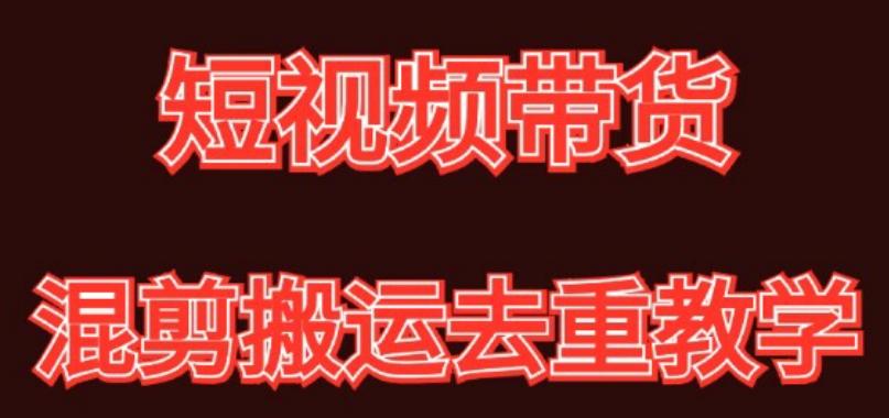 混剪去重短视频带货玩法，混剪搬运简单过原创思路分享-泡泡网赚