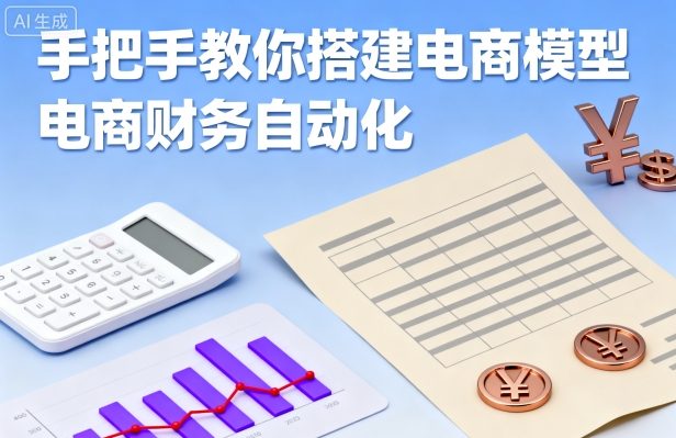 手把手教你搭建电商模型-电商财务自动化-泡泡网赚