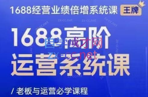 林一电商圈子·1688高阶运营系统课-泡泡网赚