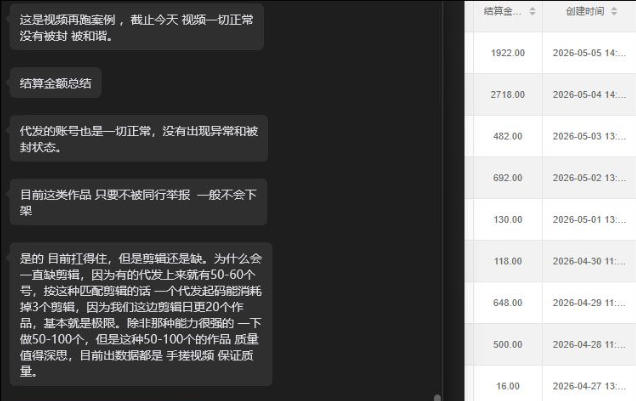 【团长合作2.0】视频矩阵项目_招发手矩阵+剪辑师，共赢项目【揭秘】-泡泡网赚
