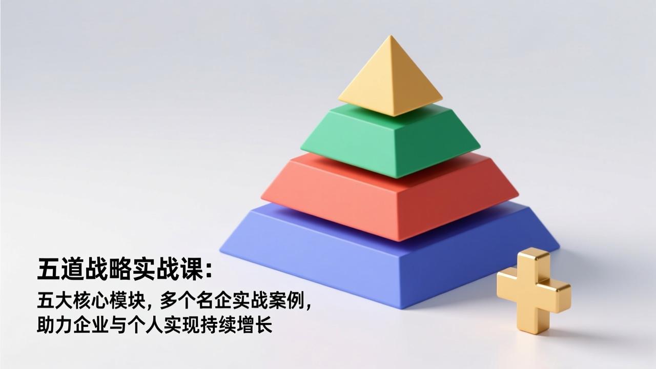 五道战略实战课：五大核心模块，多个名企实战案例，助力企业与个人实现持续增长-泡泡网赚
