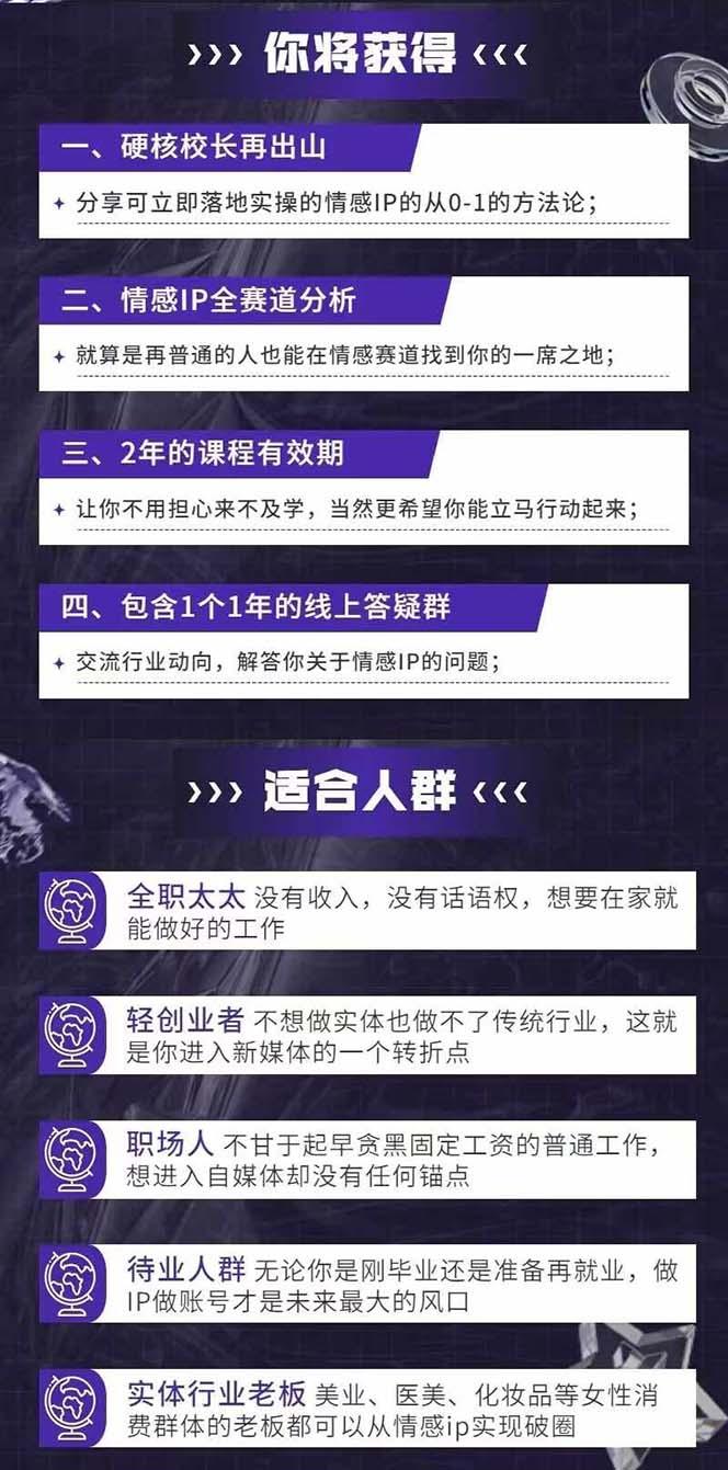 图片[1]-情感直播IP短视频全通大课，普通人的IP之路从情感赛道开始(18节-泡泡网赚