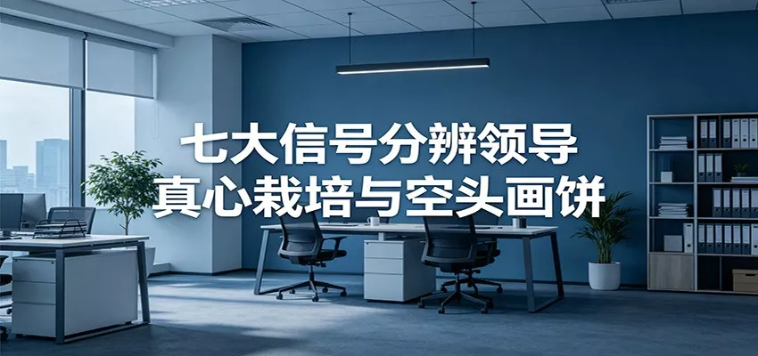 付费文章《七大信号分辨领导真心栽培与空头画饼》读懂管理背后人性逻辑-泡泡网赚