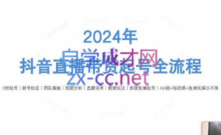 六六老师·2024年抖音直播带货起号全攻略-泡泡网赚