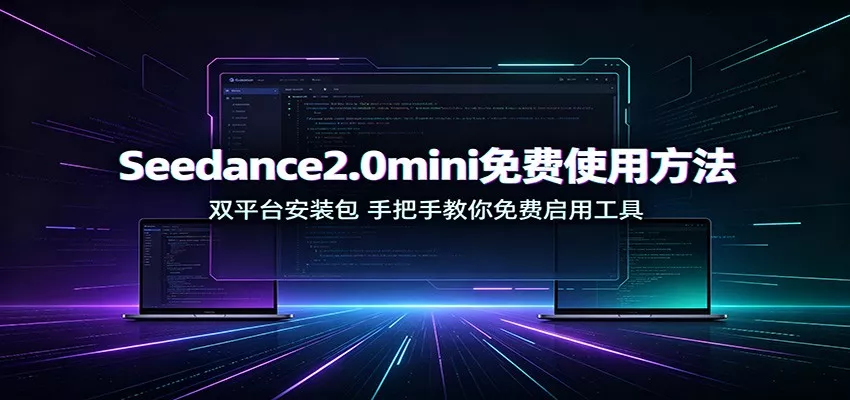 Seedance2.0mini免费使用方法：双平台安装包，手把手教你免费启用工具-泡泡网赚