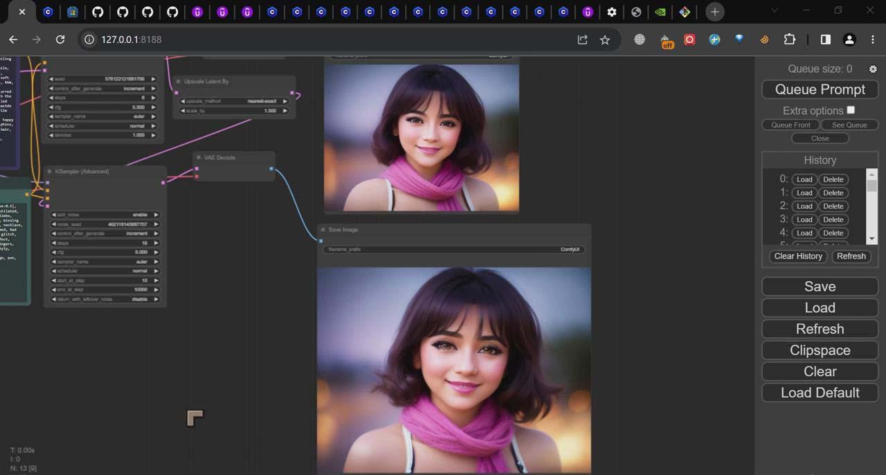 图片[2]-ComfyUI 利用 Stable Diffusion 学习AI GUI 工作流程教程-中英字幕-泡泡网赚