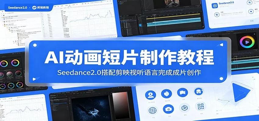 AI动画短片制作教程：Seedance2.0搭配剪映视听语言完成成片创作-泡泡网赚