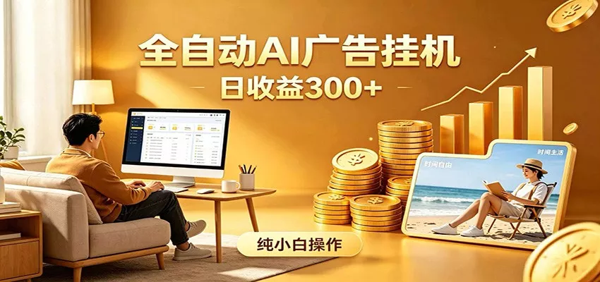 AI风口项目，全程解放双手，后台自动运行赚取收益，每天稳定收益300+-泡泡网赚