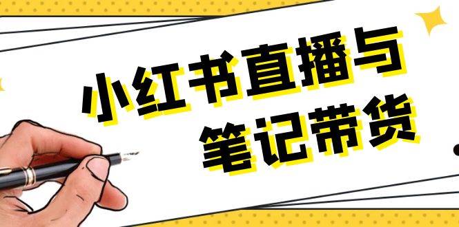 小红书直播与笔记带货：选品、上架、笔记写作、视频剪辑及直播话术等-泡泡网赚