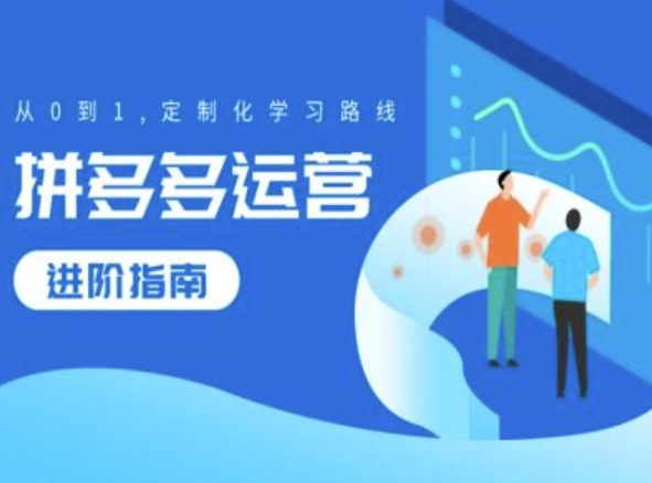 拼多多运营进阶指南，从0到1定制化学习路线-泡泡网赚