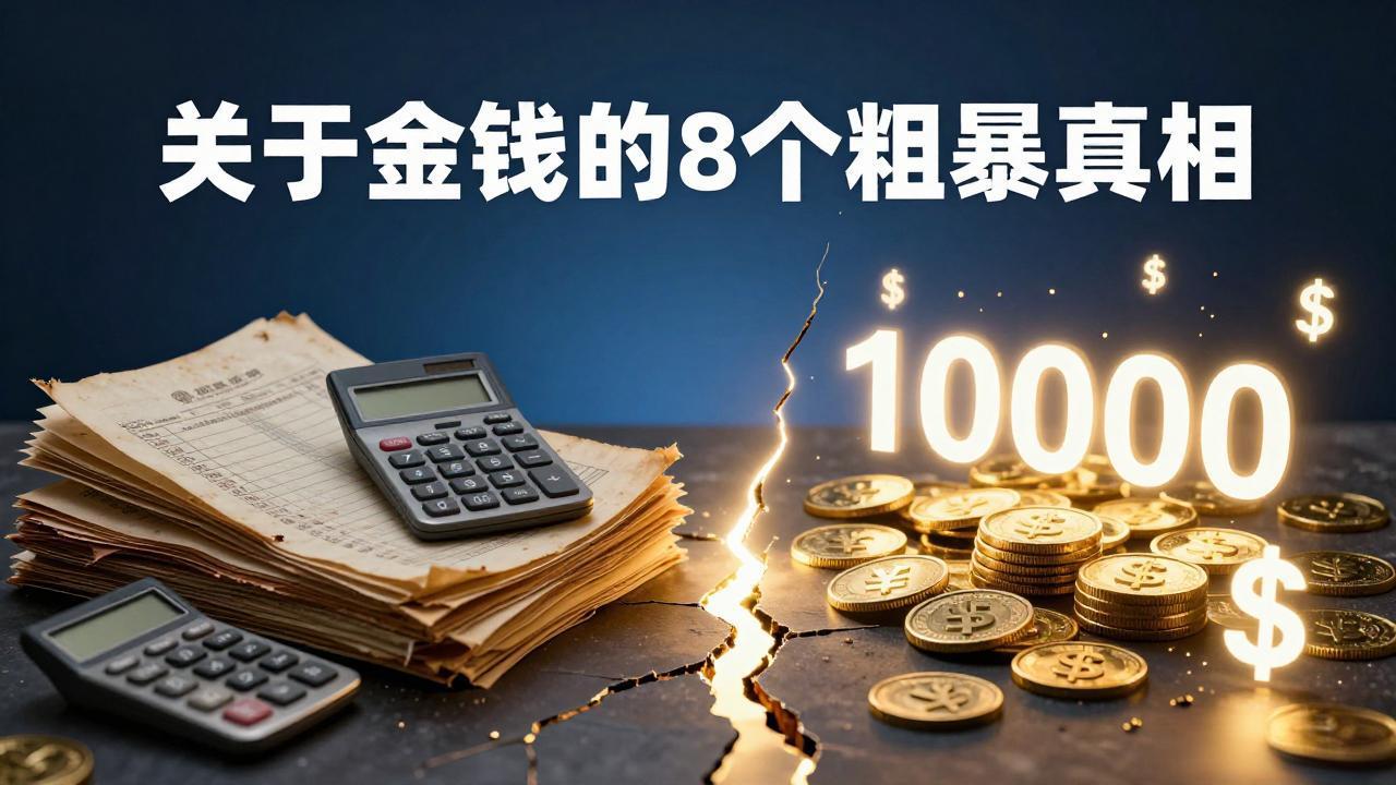 付费文章：关于金钱的 8 个粗暴真相，彻底重塑你的赚钱思维与财富认知-泡泡网赚