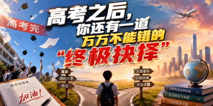 付费文章：高考之后，你还有一道万万不能错的“终极抉择”-泡泡网赚