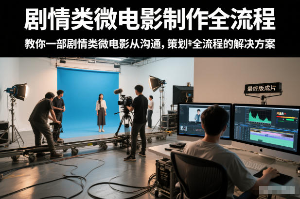 剧情类微电影制作全流程，教你一部剧情类微电影从沟通，策划到拍摄制作全流程的解决方案-泡泡网赚