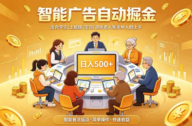 2026年最好做的项目：自动掘金项目，小白轻易上手，单日轻松收入500+【揭秘】-泡泡网赚