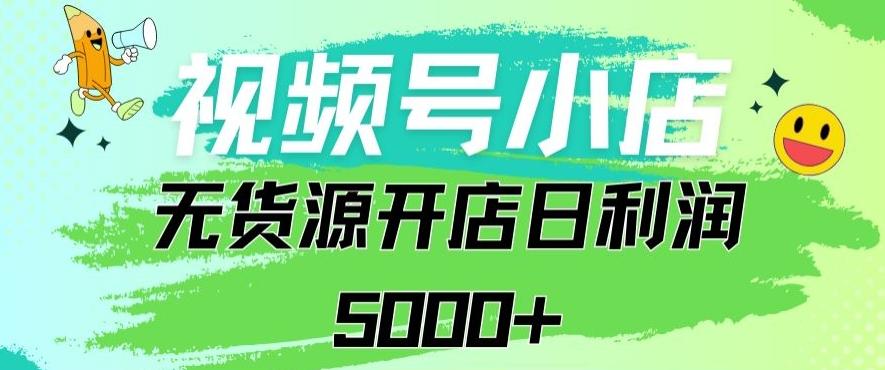 视频号无货源小店从0到1日订单量千单以上纯利润稳稳5000+【揭秘】-泡泡网赚
