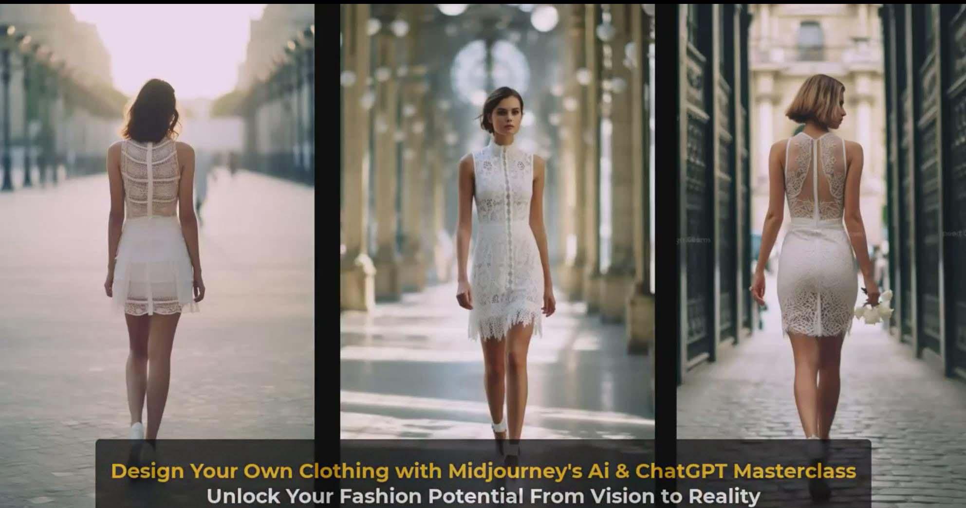 图片[2]-利用 Midjourneys Ai 人工智能设计自己的服装AI大师班-10节课-中英字幕-泡泡网赚