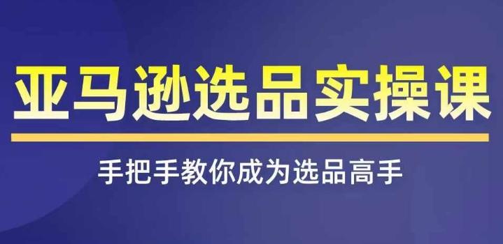 亚马逊选品实操课程，快速掌握亚马逊选品的技巧，覆盖亚马逊选品所有渠道-泡泡网赚