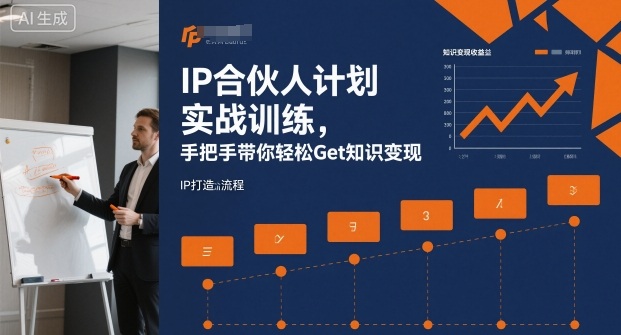 IP合伙人计划实战训练，手把手带你轻松Get知识变现-泡泡网赚