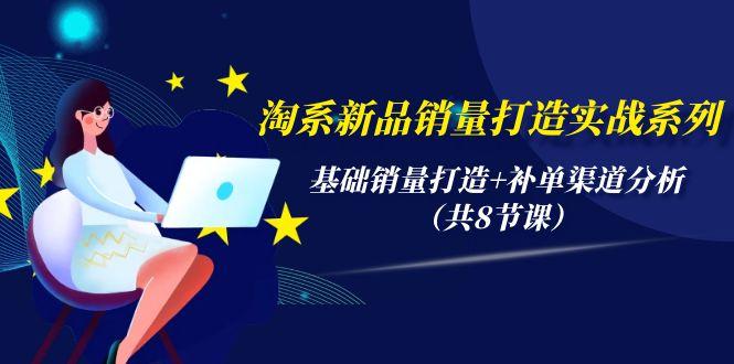 (9962期)淘系新品销量打造实战系列，基础销量打造+补单渠道分析(共8节课)-泡泡网赚