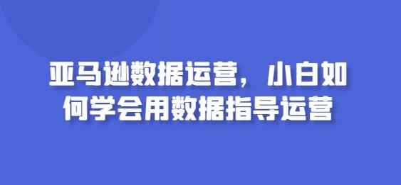 亚马逊数据运营，小白如何学会用数据指导运营-泡泡网赚