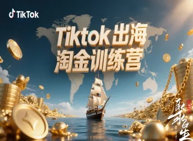 Tiktok出海淘金训练营，跨境电商TK实战变现-泡泡网赚