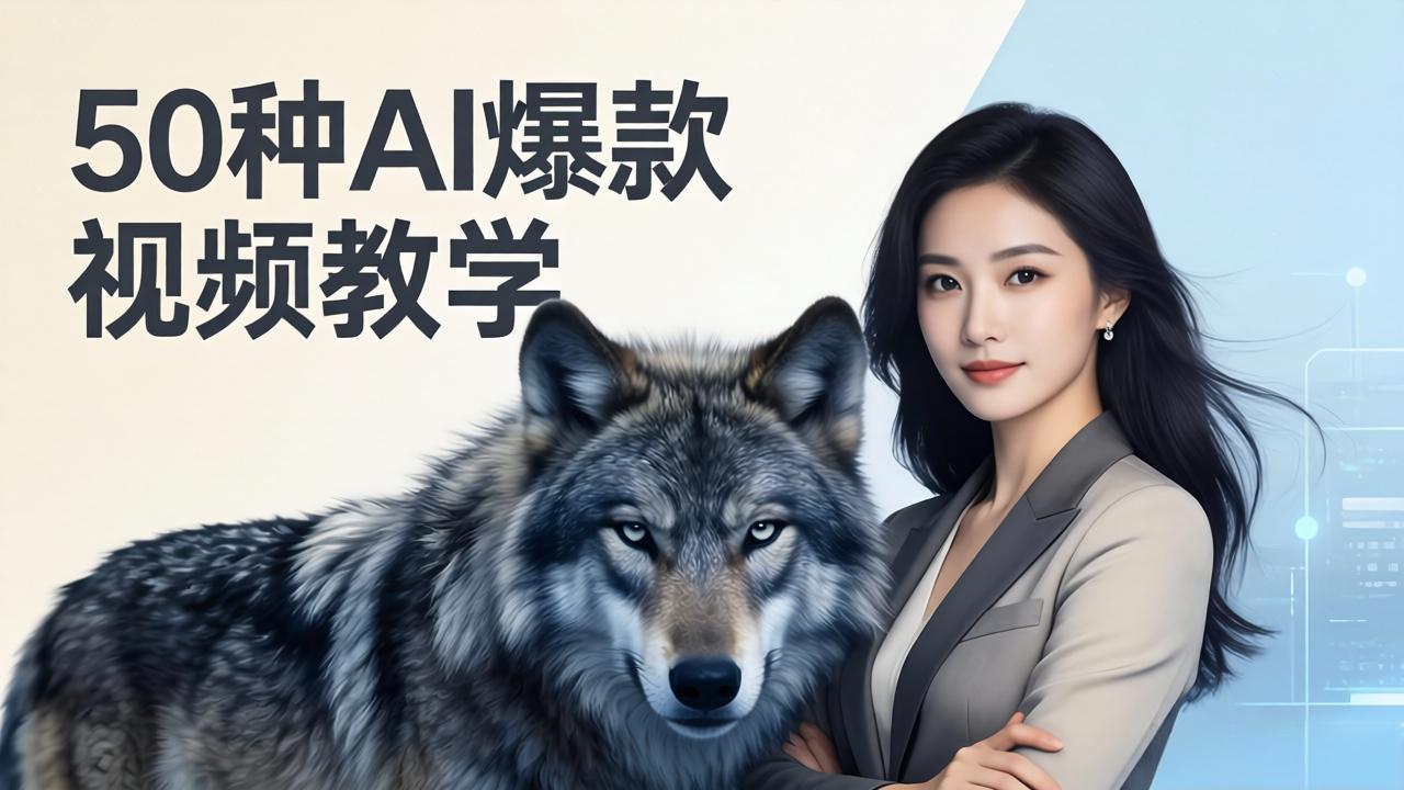 50种AI爆款视频教学:影视级古诗词+治愈萌宠+山海经蛟龙,高阶宝典商业落地 50种AI爆款视频教学:影视级古诗词+治愈萌宠+山海经蛟龙,高阶宝典商业落地