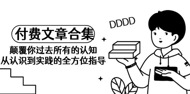 (9646期)《某公众号付费文章合集》颠覆你过去所有的认知 从认识到实践的全方位指导-泡泡网赚