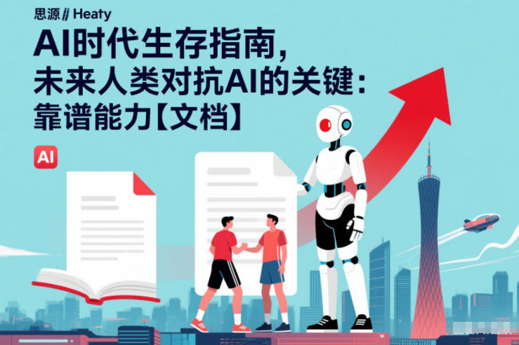 AI时代生存指南，未来人类对抗AI的关键：靠谱能力【文档】-泡泡网赚