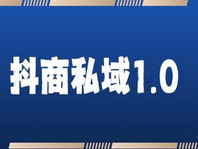 抖商服务私域1.0，抖音引流获客详细教学-泡泡网赚