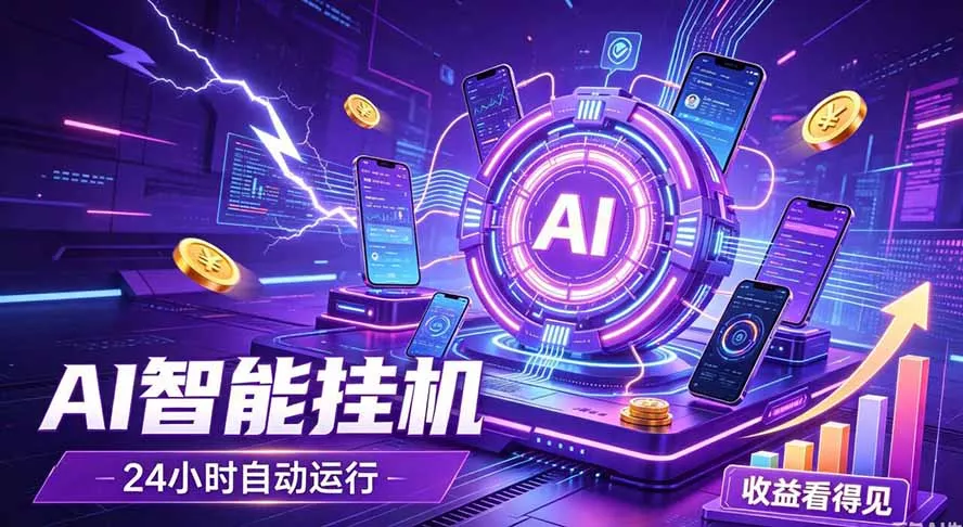AI智能广告挂机，躺赚新模式 设备托管运行，解放双手持续变现-泡泡网赚
